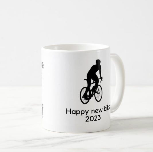 Taza de 11 OZ blanca RUTA